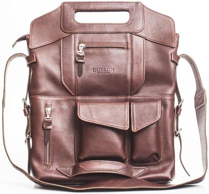 Сумка-рюкзак для MacBook 15 inch Dublon Megapolis Modern - Brown (911), ціна | Фото