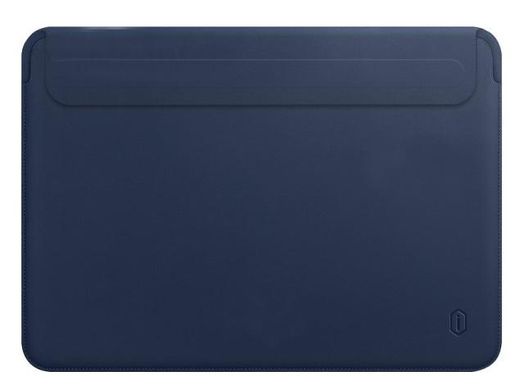 Кожаный чехол-папка c подставкой WIWU Skin Pro 2 (Portable Stand) for MacBook Pro 13 (2016-2022) | Air 13 (2018-2020) - Brown, цена | Фото