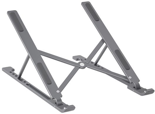 Металлическая подставка для ноутбука STR Aluminum Laptop Stand (X3) - Silver, цена | Фото