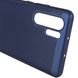 Ультратонкий дышащий чехол Grid case для Huawei P30 Pro - Темно-синий, цена | Фото 5