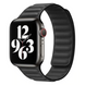 Кожаный ремешок STR Leather Link для Apple Watch 42/44/45 mm (Series SE/7/6/5/4/3/2/1) - White, цена | Фото 1
