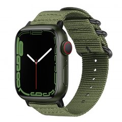 Нейлоновый ремешок STR Military Nylon Strap для Apple Watch 49/42/44/45 mm - Black, цена | Фото