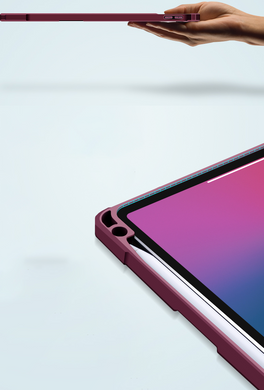Протиударний чохол-книжка трансформер STR Jiguang Detached Case for iPad Pro 12.9 (2018 | 2020) - Lavender, ціна | Фото