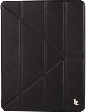 Кожаный чехол JisonCase Leather Case Apple Pencil Holder for iPad Pro 10.5 - Black (JS-PRO-38M10), цена | Фото