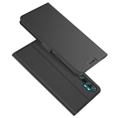 Чехол-книжка Dux Ducis с карманом для визиток для Xiaomi Mi Note 10 / Note 10 Pro / Mi CC9 Pro - Черный, цена | Фото