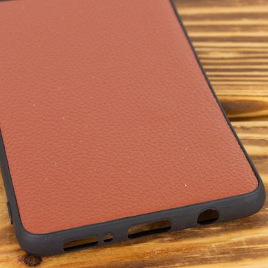 Кожаная накладка Epic Vivi series для Samsung Galaxy A71 - Коричневый, цена | Фото