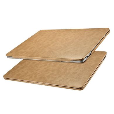 Кожаный чехол-накладка iCarer Microfiber Leather Hard Case for MacBook Pro 15 (2016-2019) - Black (RMA152-BK), цена | Фото