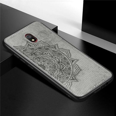 TPU+Textile чехол Mandala с 3D тиснением для Xiaomi Redmi 8a - Черный, цена | Фото