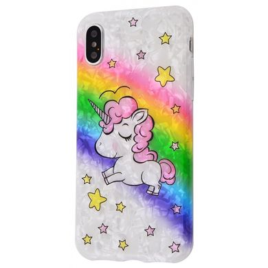 Чехол STR Blood of Jelly Cute Series for iPhone 7/8/SE (2020) - Unicorn Rainbow (20586), цена | Фото