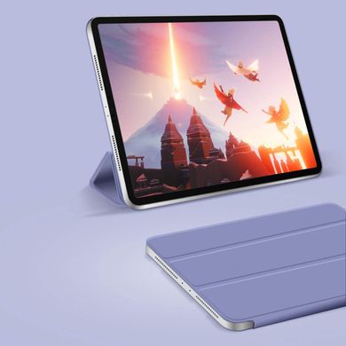 Магнітний силіконовий чохол-книжка STR Magnetic Smart Cover for iPad Pro 12.9 (2018) - Navy, ціна | Фото