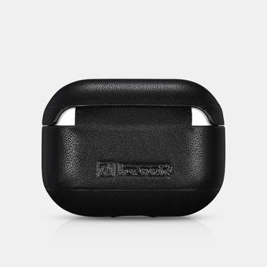 Кожаный чехол для AirPods Pro iCarer Nappa Leather Case - Black (IAP047), цена | Фото