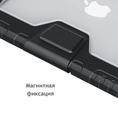 Противоударный чехол с защитой камеры Nillkin Bumper Leather Case Pro for iPad Air 4 10.9 (2019) | Pro 11 (2018 | 2020 | 2021) - Black, цена | Фото