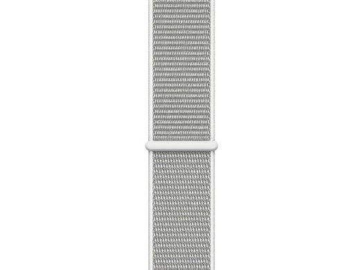 Apple Watch Series 4 (GPS) 44mm Silver Aluminum w. Seashell Sport Loop (MU6C2), ціна | Фото