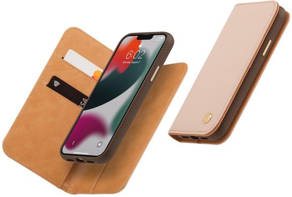 Чехол-книжка Moshi Overture Case with Detachable Magnetic Wallet for iPhone 13 Pro Max - Luna Pink (99MO133304), цена | Фото