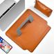 Кожаный чехол-папка c подставкой WIWU Skin Pro 2 (Portable Stand) for MacBook Pro 13 (2016-2022) | Air 13 (2018-2020) - Brown, цена | Фото 3