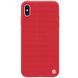 Текстурний чохол-накладка Nillkin Textured case for iPhone X/Xs - Red, ціна | Фото 1