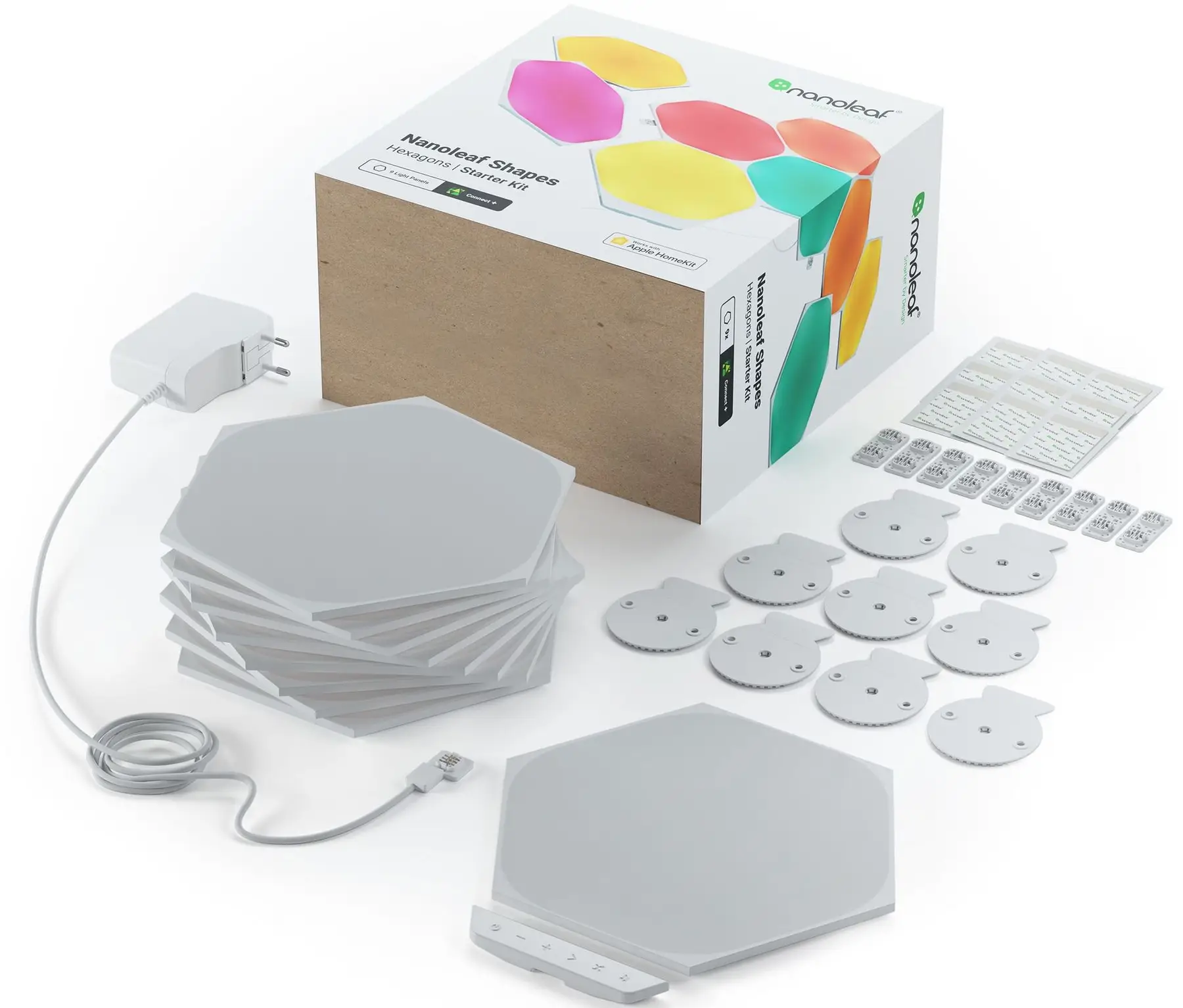 Умная система освещения Nanoleaf Shapes - Hexagon Starter Kit Apple Homekit