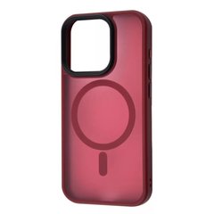 Чохол WAVE Matte Insane Case with Magnetic Ring iPhone 15 - Dark Red