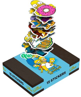 Стикер-пак KUBISTIKERS (набор из 15 шт) - The Simpsons, ціна | Фото