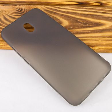 Силиконовый матовый полупрозрачный чехол для Xiaomi Redmi 8 - Черный / Black, цена | Фото