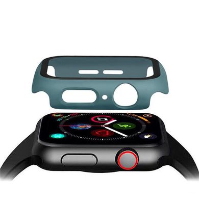 Чехол с защитным стеклом STR для Apple Watch 40 mm - Прозрачный, цена | Фото