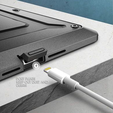 Противоударный чехол с защитой экрана SUPCASE UB Pro Full Body Rugged Case for iPad 10.2 (2019/2020/2021) - Black, цена | Фото