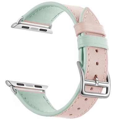 Ремешок JINYA Twins Leather Band for Apple Watch 42/44mm - Pink (JA4020), цена | Фото