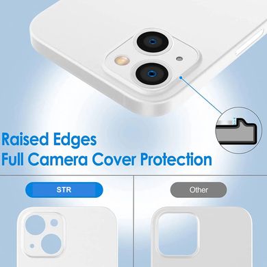 Ультратонкий чехол STR Ultra Thin Case for iPhone 14 Plus - Frosted White, цена | Фото