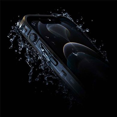 Водонепроницаемый чехол MIC Redpepper Waterproofe Case iPhone 12 Pro Max - Black, цена | Фото