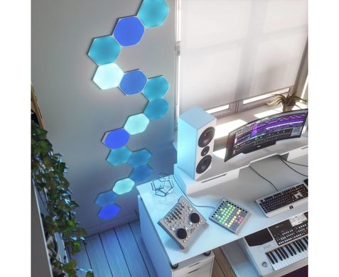 Умная система освещения Nanoleaf Shapes - Hexagon Starter Kit Apple Homekit - 9 шт., цена | Фото