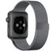 Металевий ремінець STR Milanese Loop Band for Apple Watch 38/40/41 mm (Series SE/7/6/5/4/3/2/1) - Space Black, ціна | Фото 3