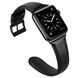 Ремешок STR Crazy Horse Retro Style Leather Band for Apple Watch 42/44/45 mm (Series SE/7/6/5/4/3/2/1) - Red, цена | Фото 4