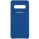 Чехол Silicone Cover (AA) для Samsung Galaxy S10 - Синий / Air Force Blue, цена | Фото 1