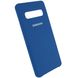 Чехол Silicone Cover (AA) для Samsung Galaxy S10 - Синий / Air Force Blue, цена | Фото 3