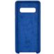 Чехол Silicone Cover (AA) для Samsung Galaxy S10 - Синий / Air Force Blue, цена | Фото 2