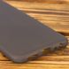 Силиконовый матовый полупрозрачный чехол для Xiaomi Redmi 8 - Черный / Black, цена | Фото 3