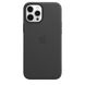 Чохол MIC Leather Case for iPhone 12/12 Pro (з MagSafe) - Black, ціна | Фото 3