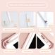 Чохол-книжка з тримачем для стілуса STR Trifold Pencil Holder Case PU Leather for iPad Pro 12.9 (2018 | 2020) - Pink, ціна | Фото 3