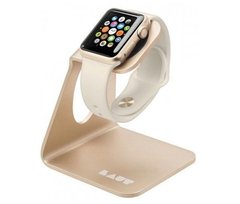 Подставка LAUT AW-Stand алюминиевая для любых Apple Watch часов 38/44 мм, серебряная (LAUT_AW_WS_SL), цена | Фото