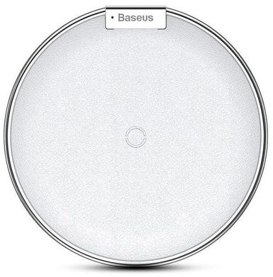 Бездротовий зарядний пристрій Baseus iX Desktop Wireless Charger Silver (WXIX-0S), ціна | Фото