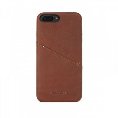 Кожаный чехол-накладка Decoded Back Cover для iPhone 8/7 Plus из итальянской анилиновой кожи, Сахара (D6IPO7PLBC3SA,), цена | Фото
