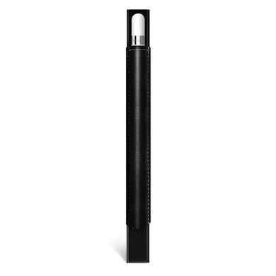 Чохол для Apple Pencil STR Pencil Case with strap - Black, ціна | Фото