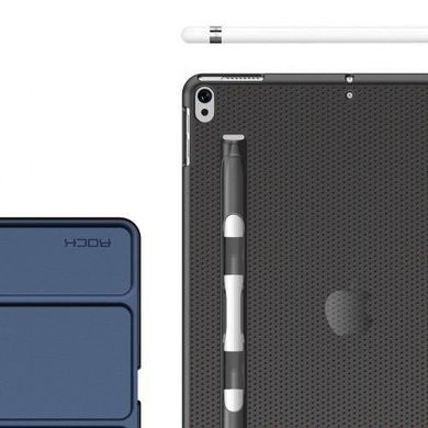 Чехол Rock Protection Case with Pen Holder iPad Pro 10.5 - Dark Blue (RPC1408), цена | Фото