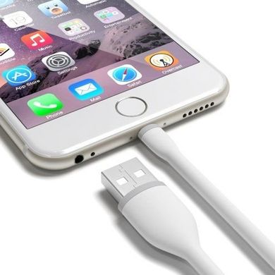 Satechi Flexible Charging Lightning Cable White 6" (0.15 m) (ST-FCL6W), цена | Фото
