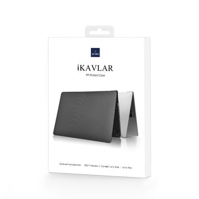 Кевларовая накладка WIWU iKevlar PP Protect Case for MacBook Air 13 (2020) - Black, цена | Фото