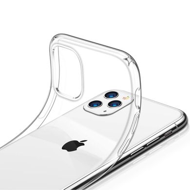 Силиконовый чехол Epic Transparent 1,0mm для iPhone 11 Pro (5.8") (Бесцветный (прозрачный)), цена | Фото