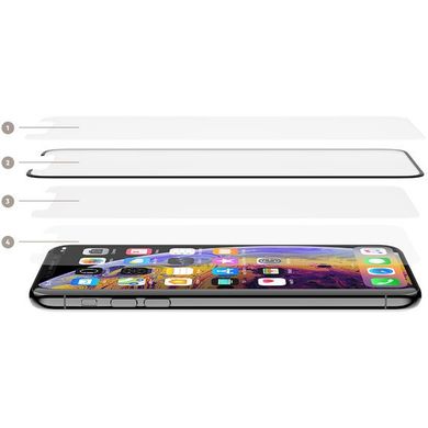 Захисне скло Belkin TemperedCurve for Apple iPhone 11 Pro Max, ціна | Фото