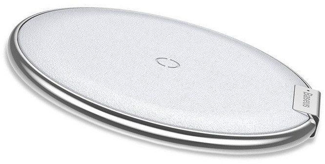 Бездротовий зарядний пристрій Baseus iX Desktop Wireless Charger Silver (WXIX-0S), ціна | Фото