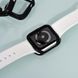 Чехол Coteetci PU+TPU Case For Apple Watch 4 40mm - Black/White (7051-BW), цена | Фото 3