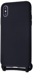 Чехол с ремешком STR Lanyard Case (TPU) iPhone X/Xs - Yellow, цена | Фото